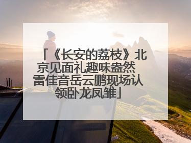 《长安的荔枝》北京见面礼趣味盎然 雷佳音岳云鹏现场认领卧龙凤雏