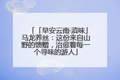 「早安云南·滇味」马龙荞丝：这份来自山野的馈赠，治愈着每一个寻味的游人