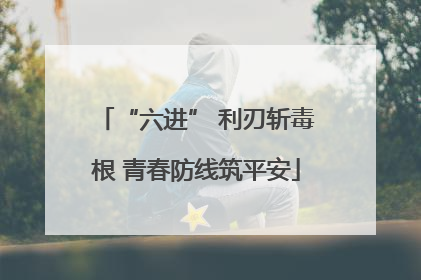 “六进” 利刃斩毒根 青春防线筑平安