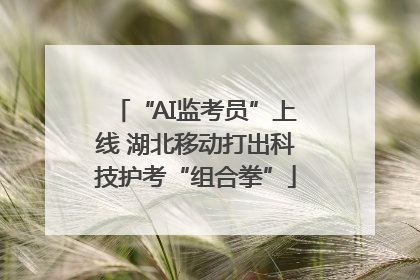 “AI监考员”上线 湖北移动打出科技护考“组合拳”
