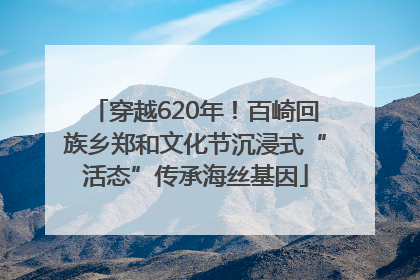 穿越620年！百崎回族乡郑和文化节沉浸式“活态”传承海丝基因