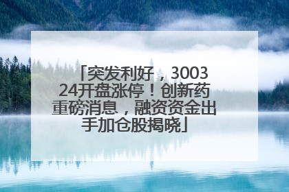 突发利好，300324开盘涨停！创新药重磅消息，融资资金出手加仓股揭晓
