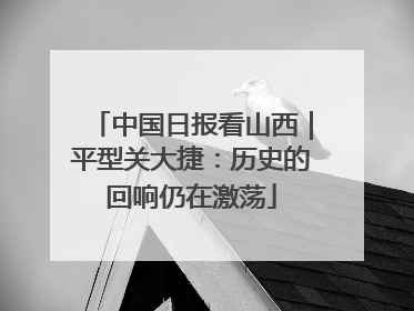 中国日报看山西｜平型关大捷：历史的回响仍在激荡