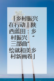 乡村振兴在行动丨陕西蓝田：乡村振兴 “三部曲” 绘就和美乡村新画卷
