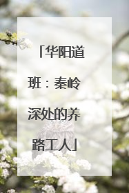 华阳道班：秦岭深处的养路工人