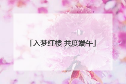 入梦红楼 共度端午