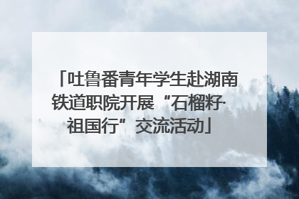 吐鲁番青年学生赴湖南铁道职院开展“石榴籽·祖国行”交流活动