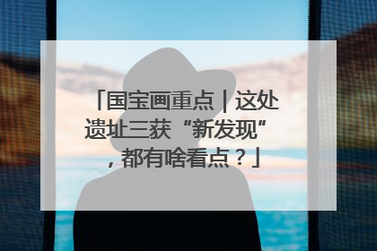国宝画重点｜这处遗址三获“新发现”，都有啥看点？