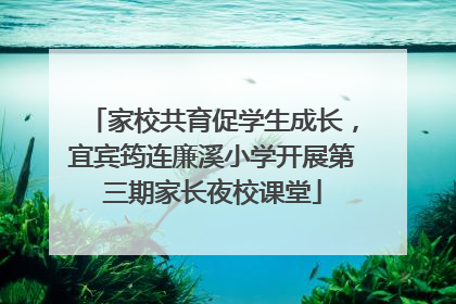 家校共育促学生成长，宜宾筠连廉溪小学开展第三期家长夜校课堂
