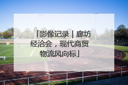 影像记录｜廊坊经洽会，现代商贸物流风向标