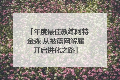 年度最佳教练阿特金森 从被篮网解雇开启进化之路