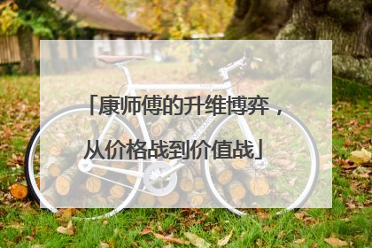 康师傅的升维博弈，从价格战到价值战