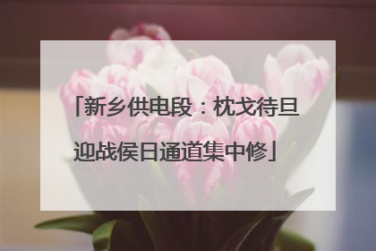 新乡供电段：枕戈待旦迎战侯日通道集中修