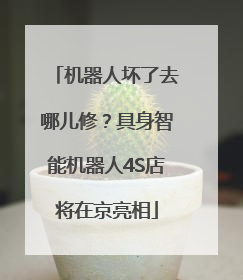 机器人坏了去哪儿修？具身智能机器人4S店将在京亮相