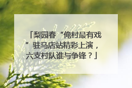 梨园春“俺村最有戏”驻马店站精彩上演，六支村队谁与争锋？