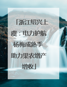 浙江绍兴上虞：电力护航杨梅成熟季 助力果农增产增收