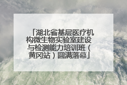 湖北省基层医疗机构微生物实验室建设与检测能力培训班（黄冈站）圆满落幕