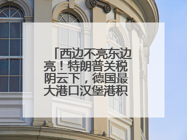 西边不亮东边亮！特朗普关税阴云下，德国最大港口汉堡港积极“向东看”