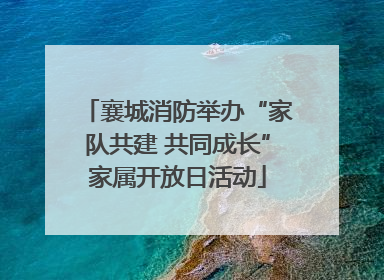 襄城消防举办“家队共建 共同成长”家属开放日活动