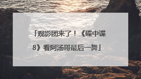 观影团来了！《碟中谍8》看阿汤哥最后一舞
