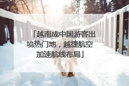 越南成中国游客出境热门地，越捷航空加速航线布局