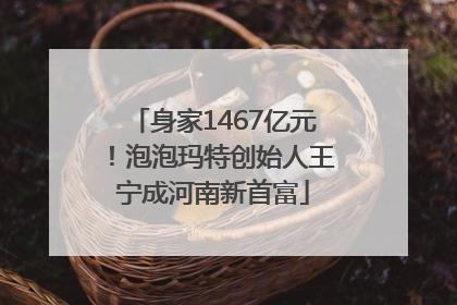身家1467亿元！泡泡玛特创始人王宁成河南新首富