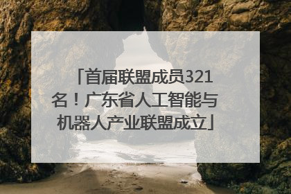 首届联盟成员321名！广东省人工智能与机器人产业联盟成立