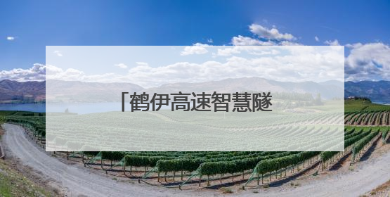 鹤伊高速智慧隧道启动国家级标准化试点建设