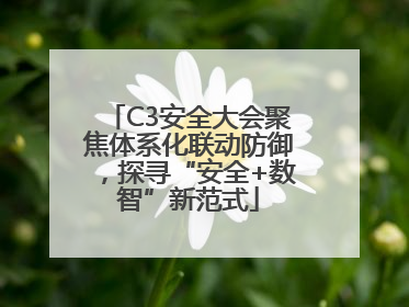 C3安全大会聚焦体系化联动防御，探寻“安全+数智”新范式
